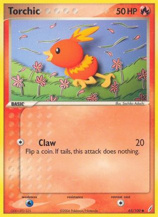 Torchic (65) Reverse Holofoil - Crystal Guardians