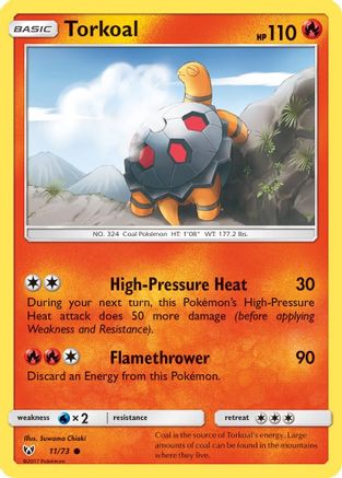 Torkoal (11) - Shining Legends