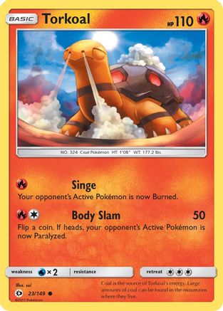 Torkoal (23) - Sun & Moon