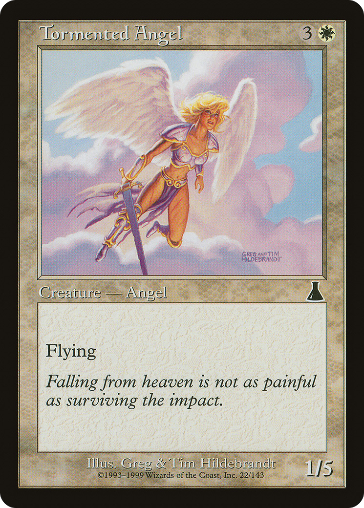 Tormented Angel (022) - Urza's Destiny