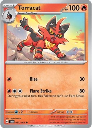 Torracat (33) Reverse Holofoil - Temporal Forces