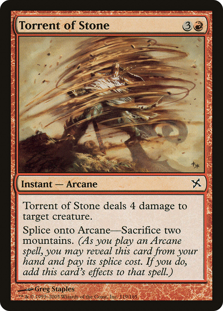 Torrent of Stone (119) - Betrayers of Kamigawa
