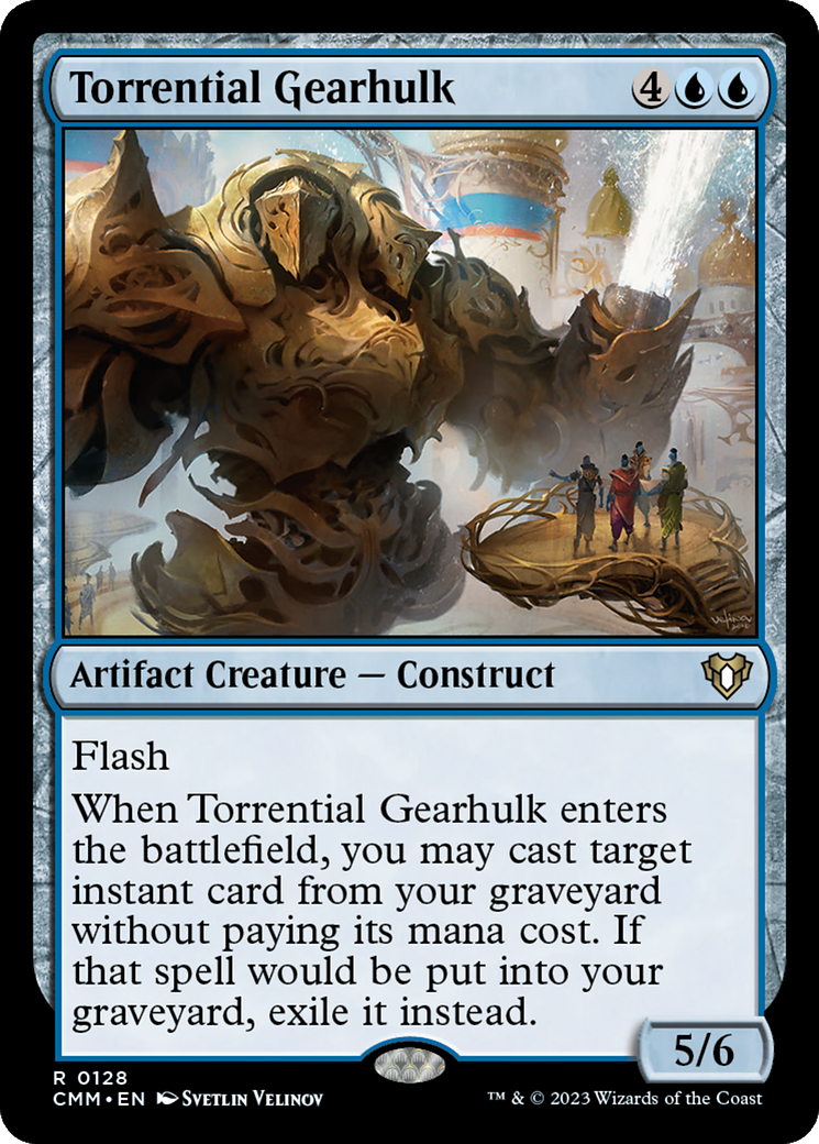 Torrential Gearhulk (128) Foil - Commander Masters