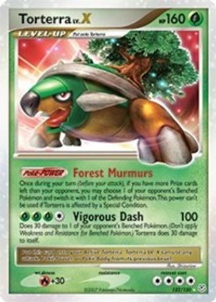 Torterra LV.X (122) Holofoil - Diamond & Pearl