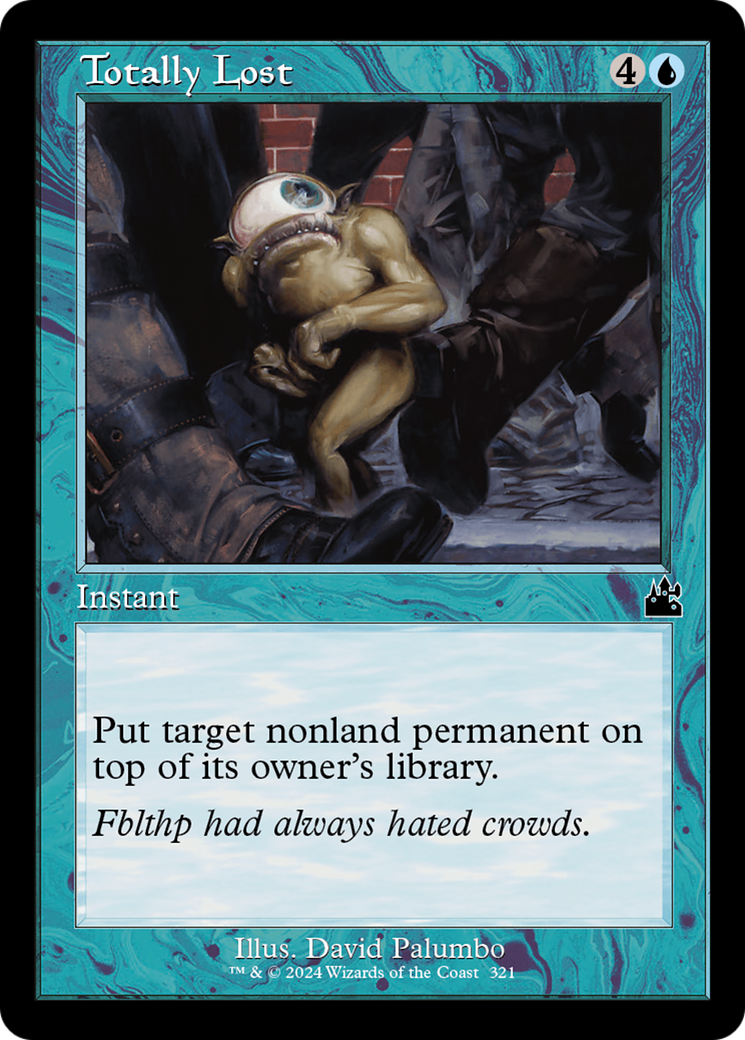 Totally Lost (Retro) (321) Foil - Ravnica Remastered