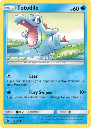 Totodile (22) - Dragon Majesty