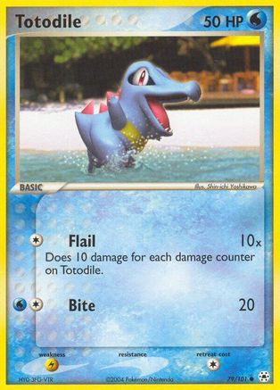 Totodile (79) - Hidden Legends