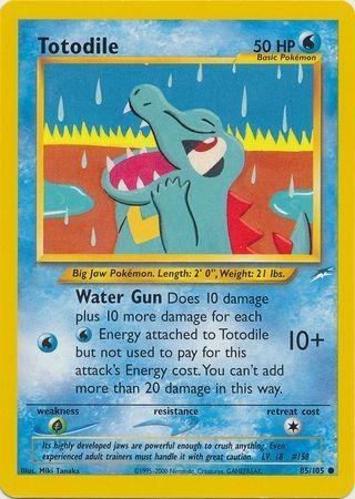 Totodile (85) (Unlimited) - Neo Destiny