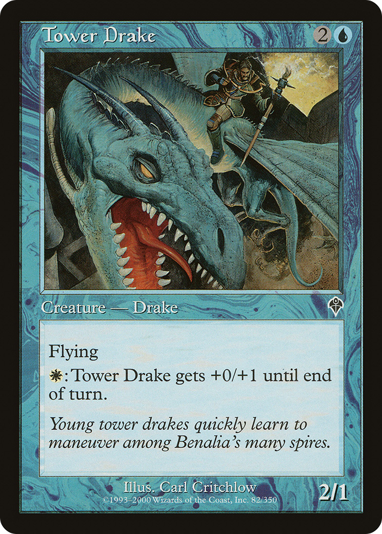 Tower Drake (082) Foil - Invasion