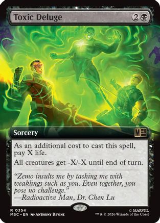 Toxic Deluge (Extended Art) (354) - Commander: Marvel Super Heroes