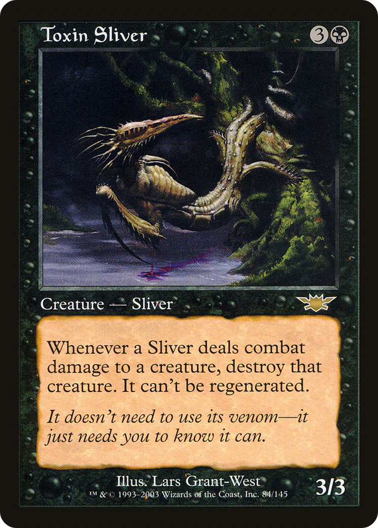 Toxin Sliver (084) Foil - Legions