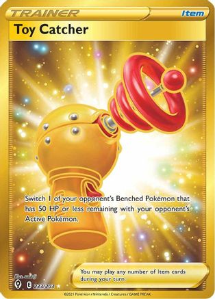 Toy Catcher (Gold) (233) Holofoil - Evolving Skies