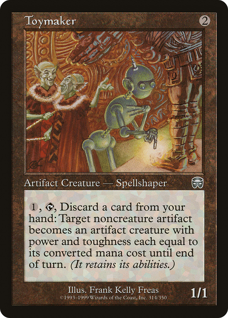 Toymaker (314) Foil - Mercadian Masques
