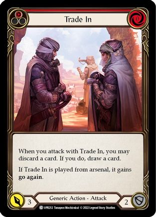 Trade In (Red) (UPR212) Rainbow Foil - Uprising