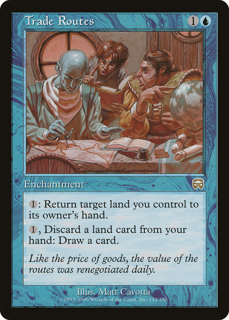 Trade Routes (112) Foil - Mercadian Masques