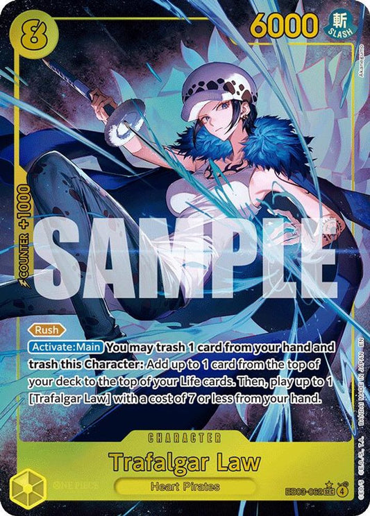 Trafalgar Law (Alternate Art) (EB03-062) Foil