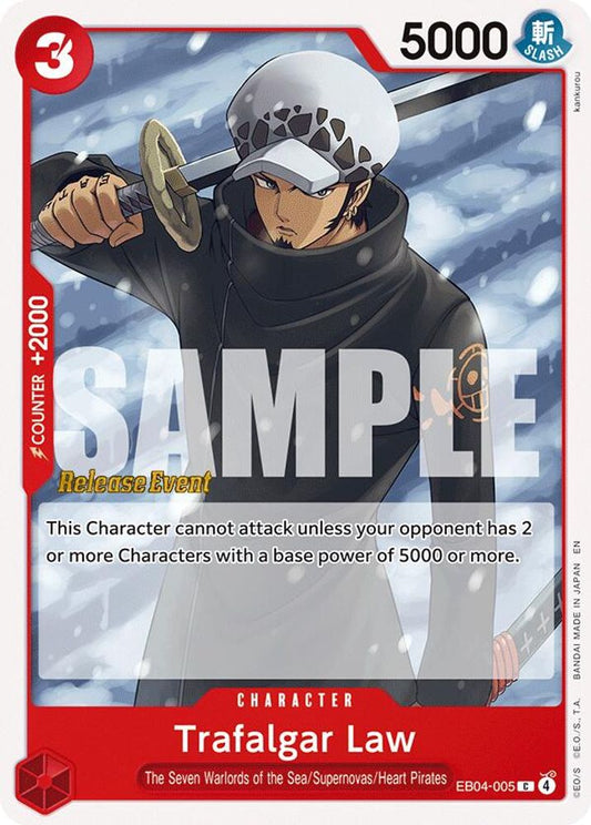 Trafalgar Law (EB04-005) Release Event Cards