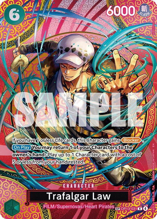 Trafalgar Law (SP) (OP13-031) Foil