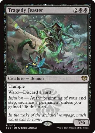 Tragedy Feaster (Promo Pack) (102) Foil - Secrets of Strixhaven