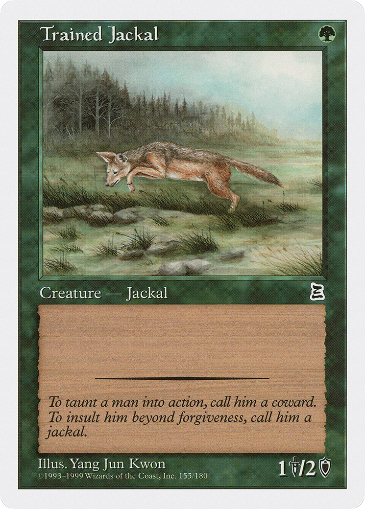 Trained Jackal (155) - Portal Three Kingdoms