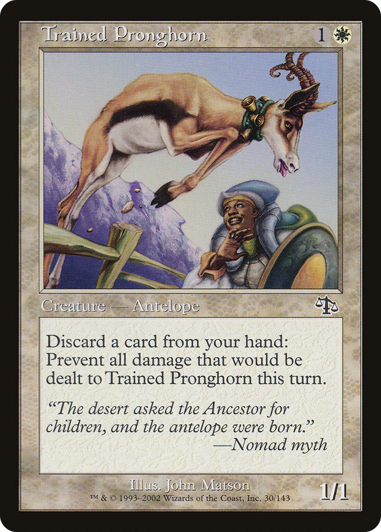 Trained Pronghorn (030) - Judgment