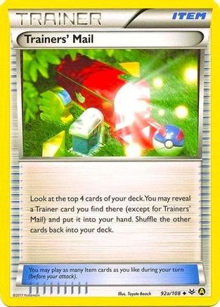 Trainers' Mail (92a) - Roaring Skies