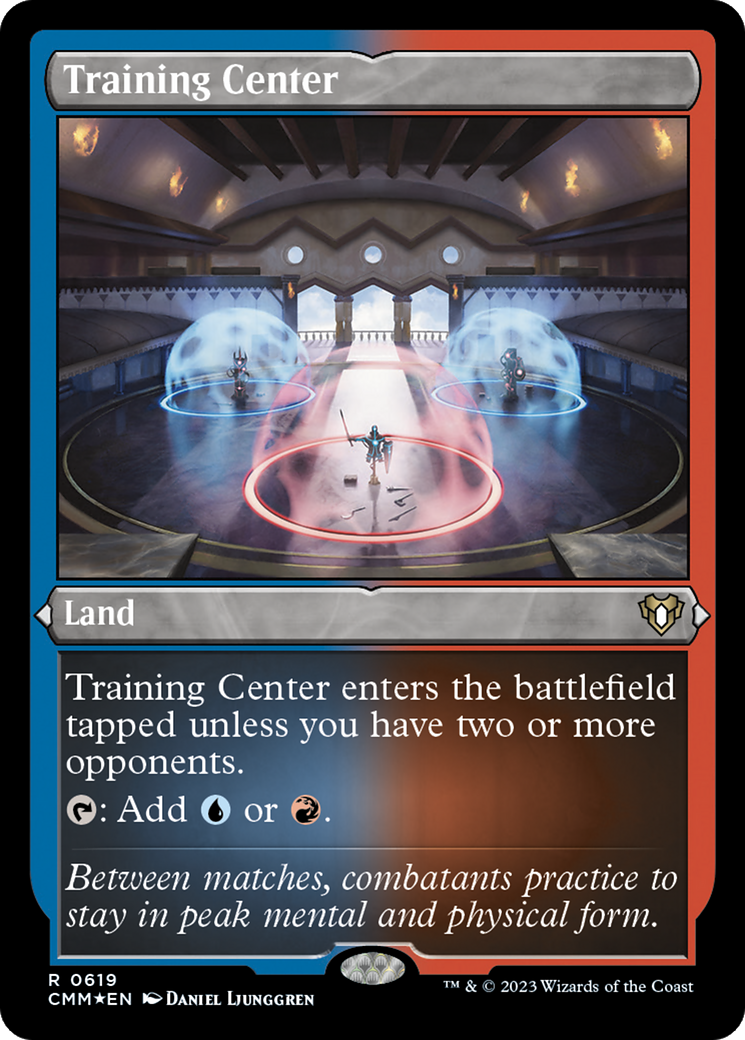 Training Center (619) Etched Foil - Commander Masters