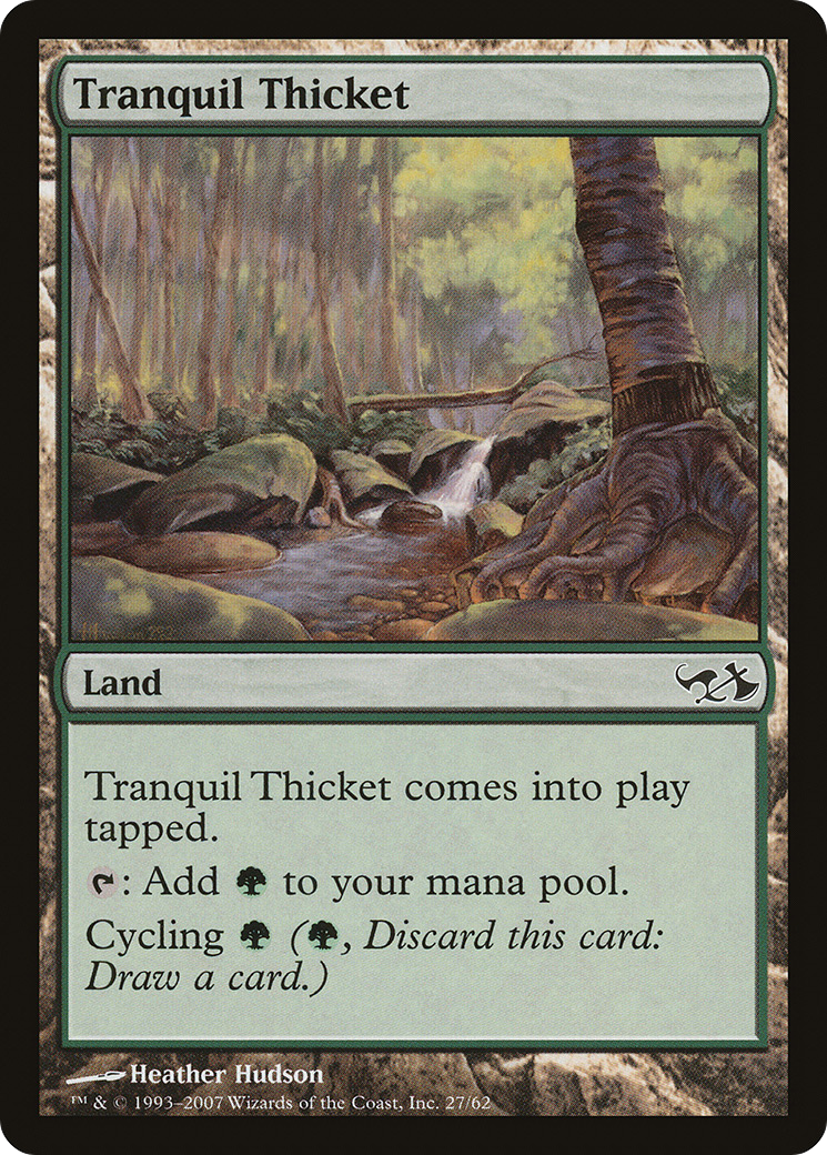 Tranquil Thicket (027) - Duel Decks: Elves vs. Goblins