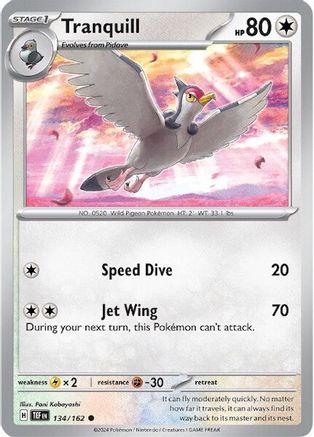 Tranquill (134) Reverse Holofoil - Temporal Forces