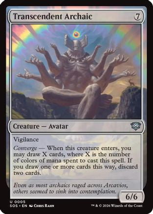 Transcendent Archaic (005) - Secrets of Strixhaven