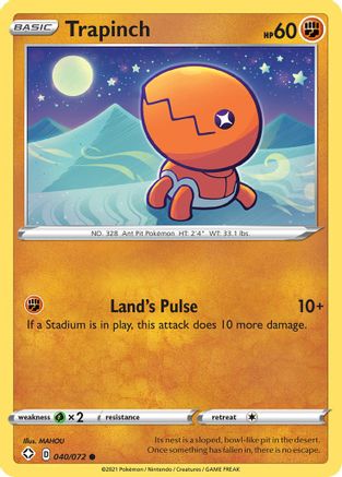 Trapinch (40) - Shining Fates
