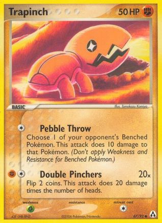 Trapinch (67) Reverse Holofoil - Legend Maker