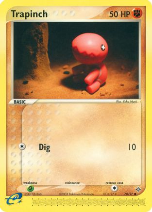 Trapinch (78) - Dragon