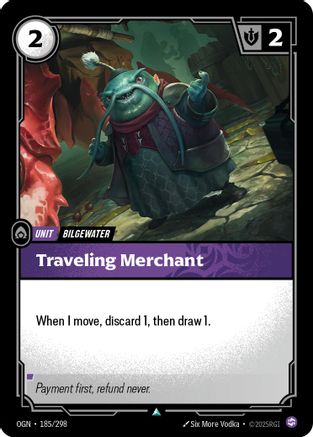 Traveling Merchant (185) Foil - Origins