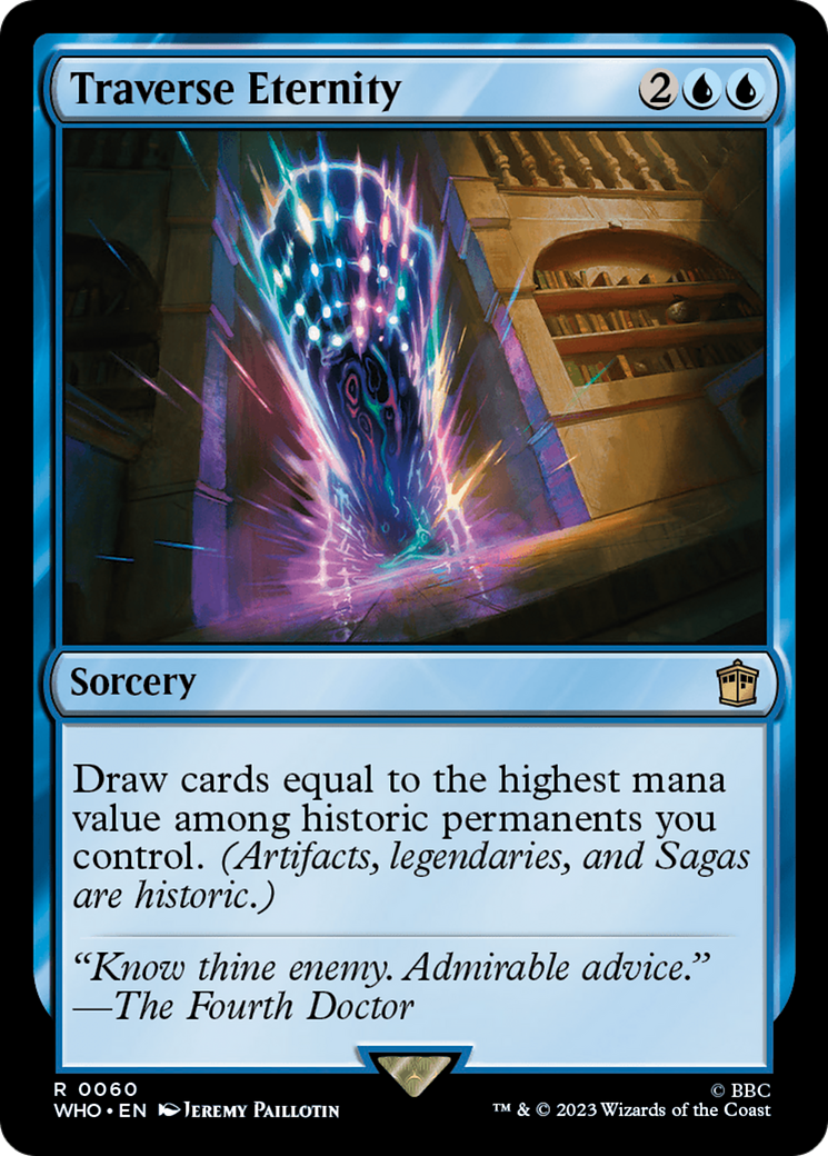 Traverse Eternity (060) Foil - Doctor Who