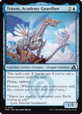 Traxos, Academy Guardian (222) - Reality Fracture