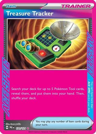 Treasure Tracker (131) Holofoil - Prismatic Evolutions