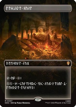 Treasure Vault (Borderless) (Dwarvish) (097) Foil - The Hobbit: Eternal-Legal