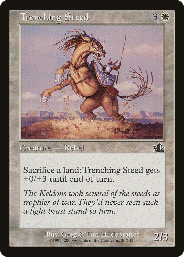 Trenching Steed (026) - Prophecy