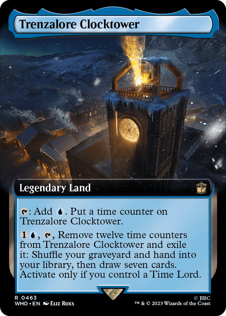 Trenzalore Clocktower (Extended Art) (463) Foil - Doctor Who