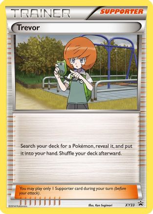 Trevor (XY33) - Black Star Promos