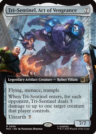 Tri-Sentinel, Act of Vengeance (Extended Art) (456) - Commander: Marvel Super Heroes