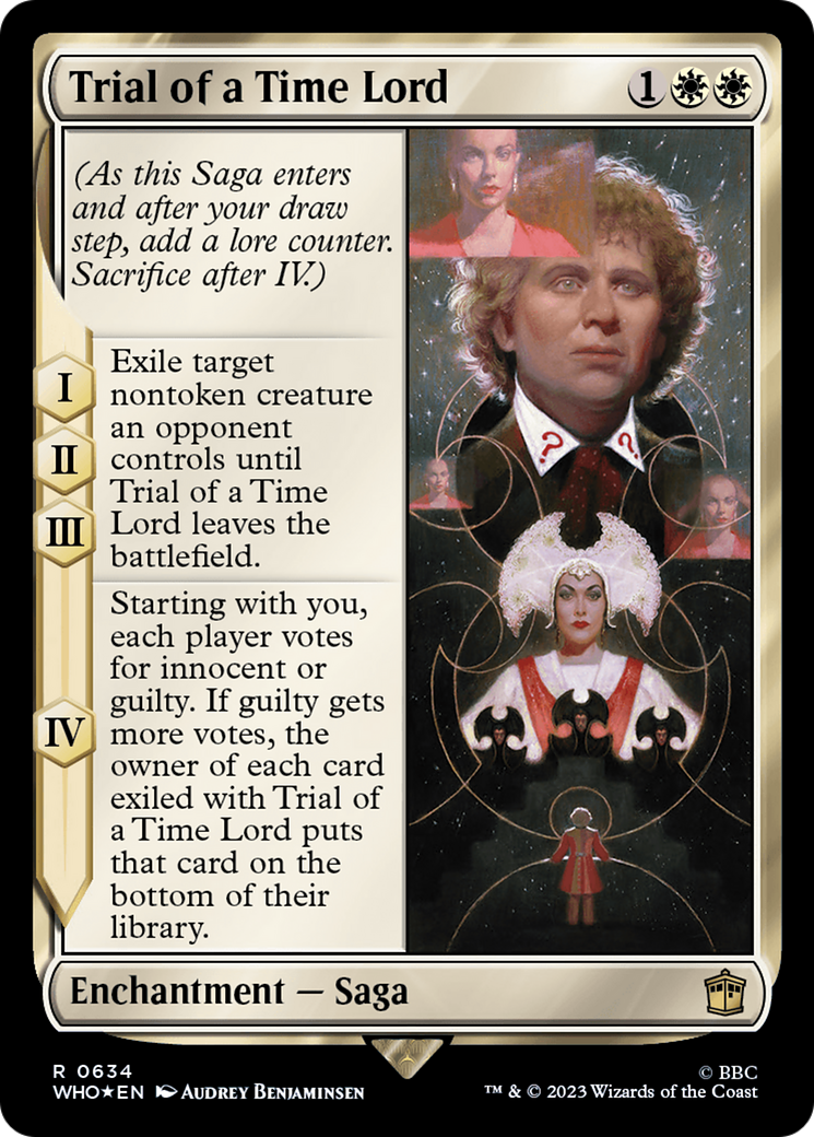 Trial of a Time Lord (634) Surge Foil - Doctor Who