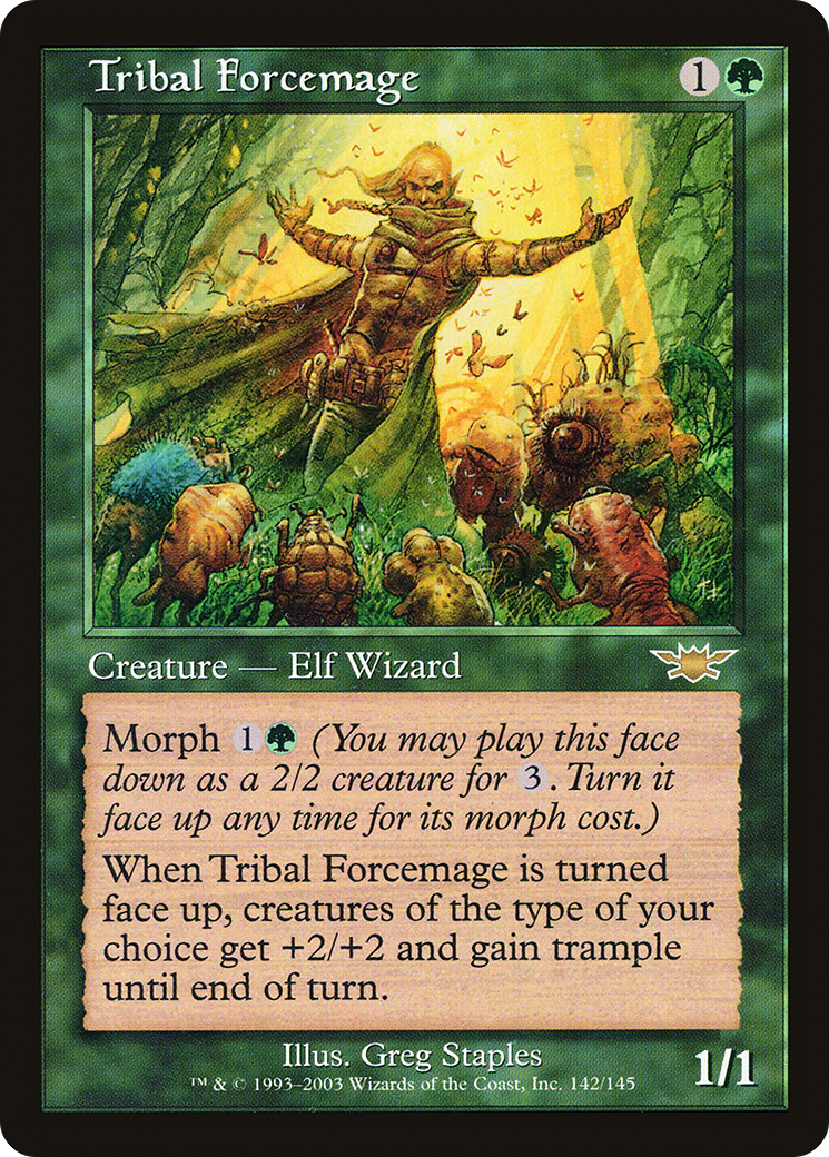Tribal Forcemage (142) Foil - Legions