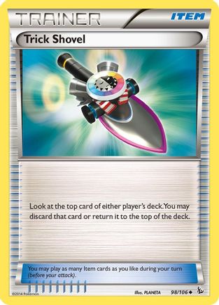 Trick Shovel (98) Reverse Holofoil - Flashfire