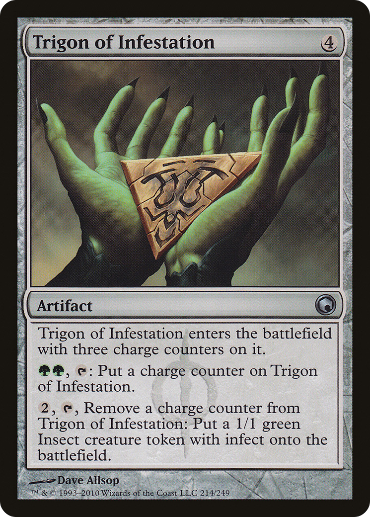 Trigon of Infestation (214) - Scars of Mirrodin