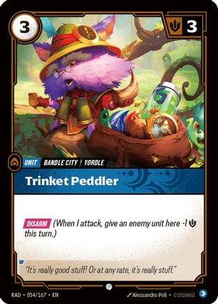 Trinket Peddler (054) Foil - Radiance