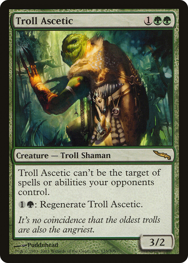 Troll Ascetic (135) Foil - Mirrodin