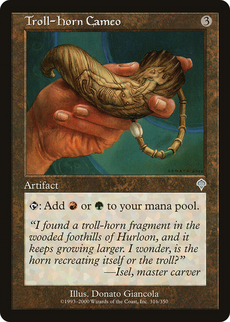 Troll-Horn Cameo (316) Foil - Invasion