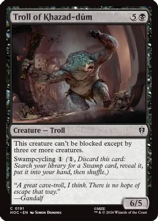 Troll of Khazad-dum (191) - The Hobbit: Eternal-Legal